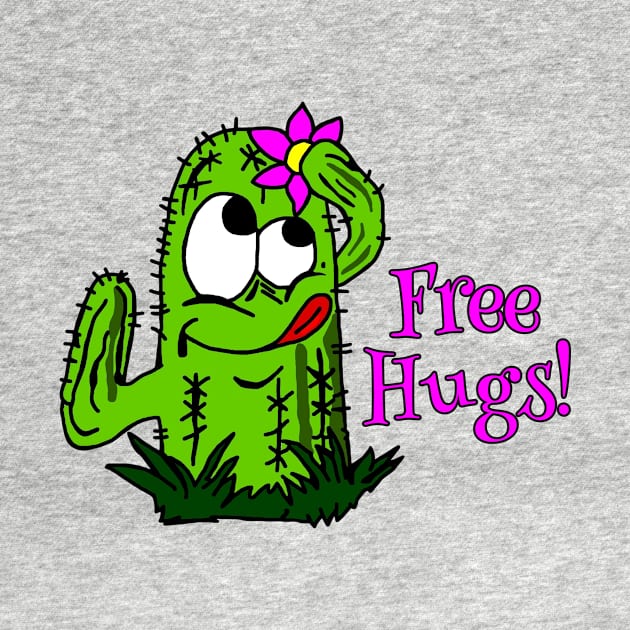 Free Hugs Cactus by imphavok